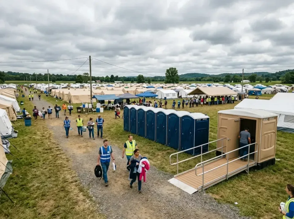 disaster-relief-camp-restrooms-010 — frequently asked questions, Dumpster & Portable Bathrooms Rental in Jamestown, ND
